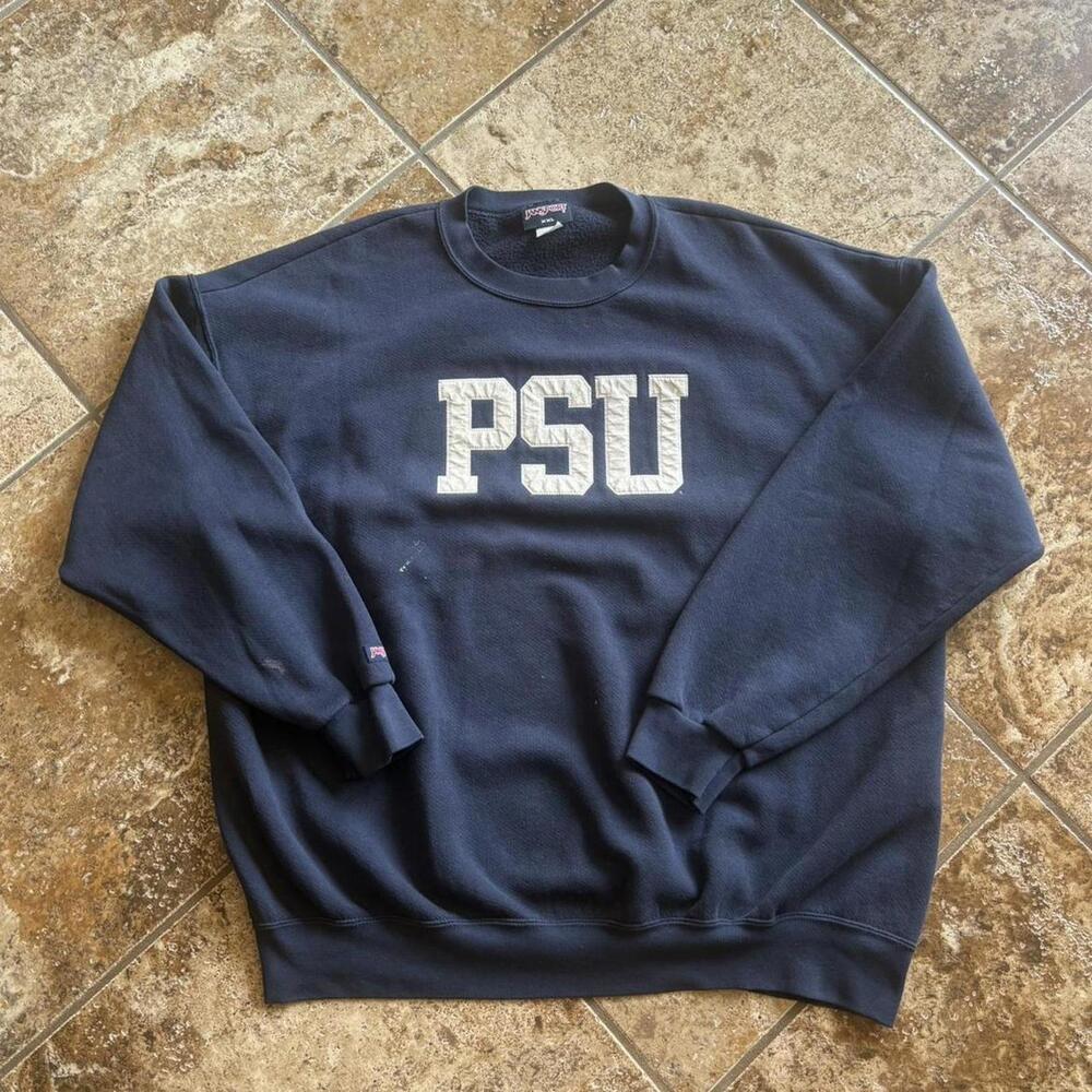 vintage jansport penn state university crewneck